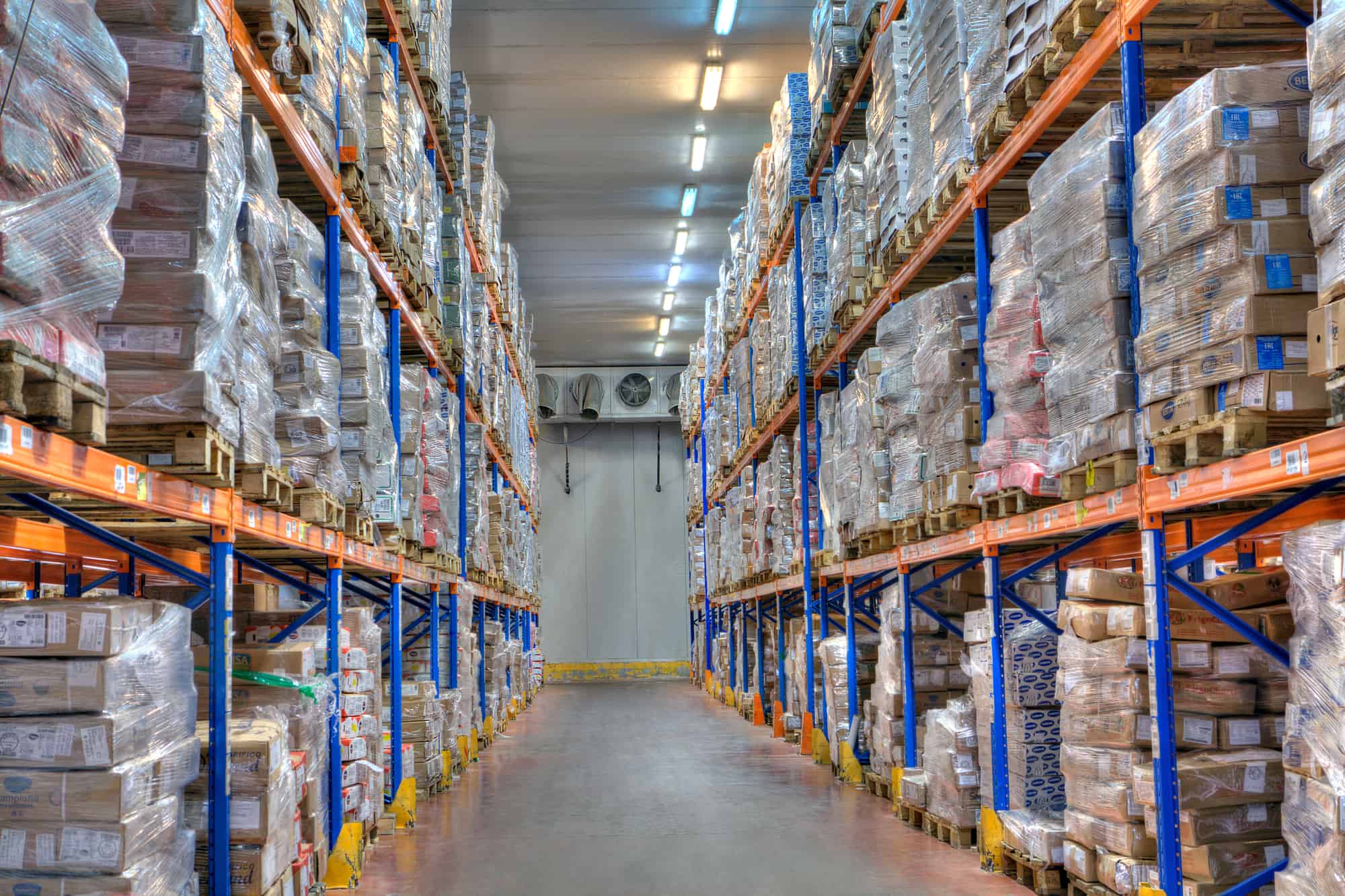 cold storage refrigerated warehousing, frozen food